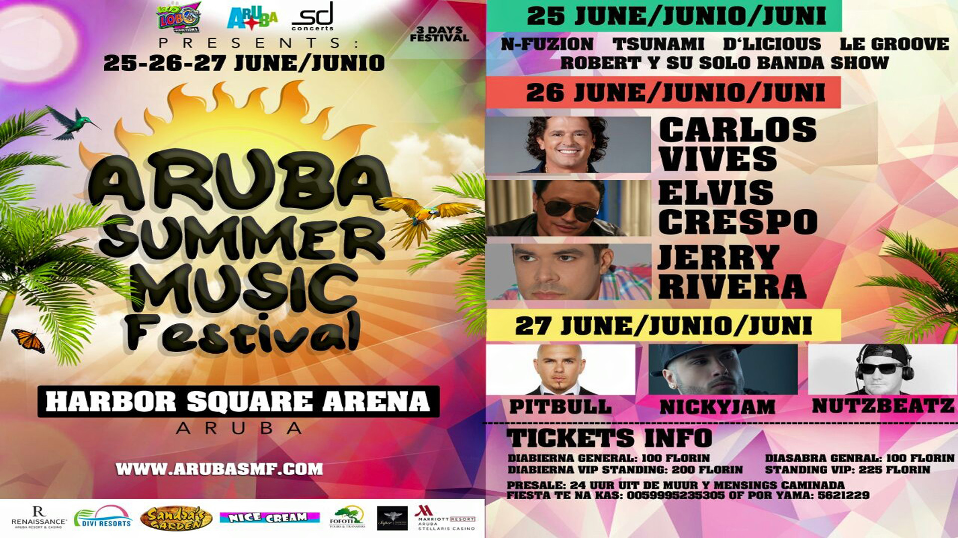 Aruba Summer Music Festival ESO Evento Show Otro