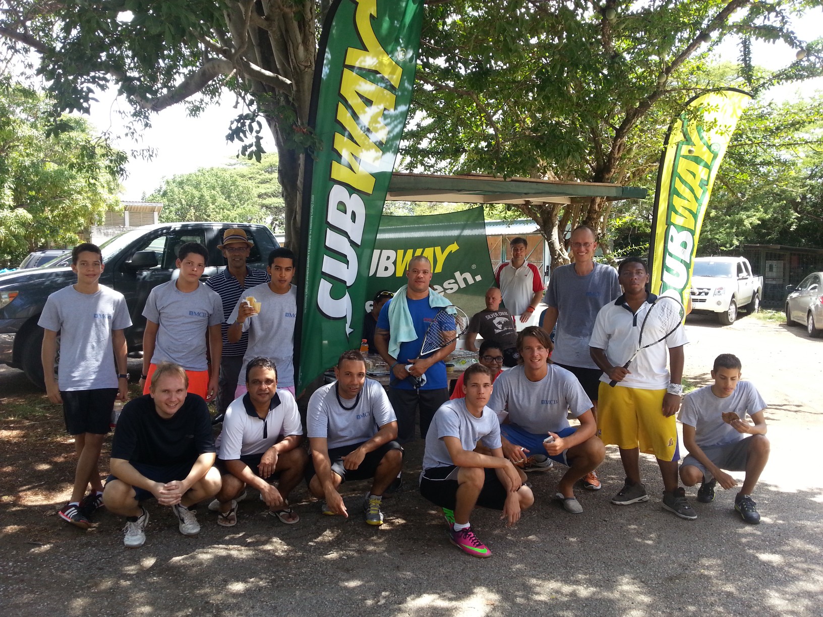 Subway kontentu di por a patrosiná torneo di Squash ku profeshonal for di Ulanda