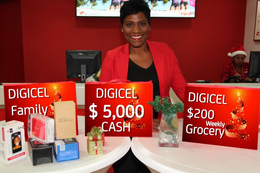 Digicel: Usd 5,000 den e saku di Papa Pasku