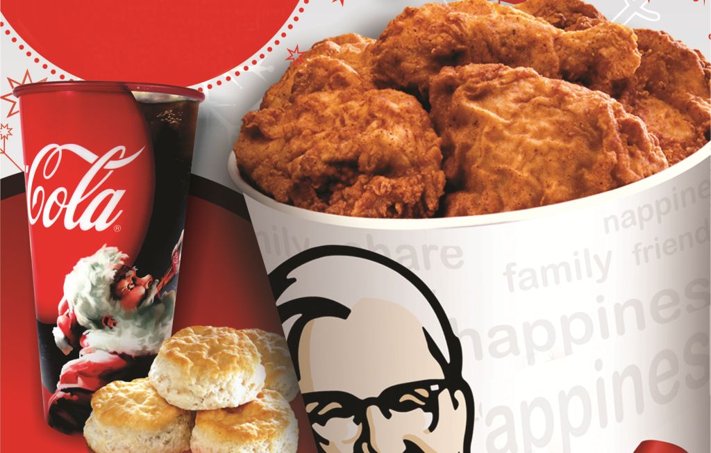 KFC ku ho-ho-hopi bon deal pa e fin di aña aki!