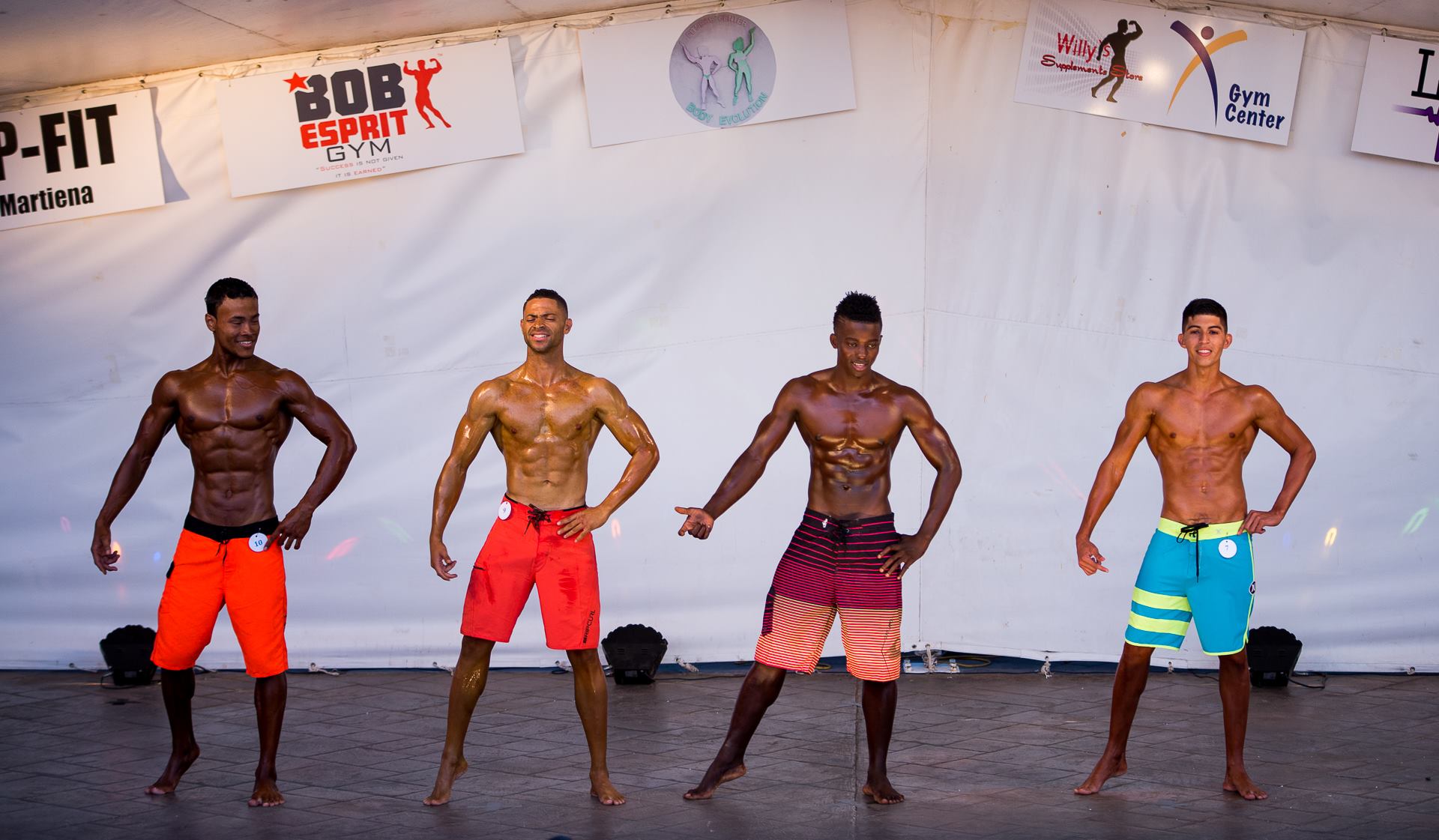 “Healthy Lifestyle Expo durante di Kampeonato Nashonal di Body Building”