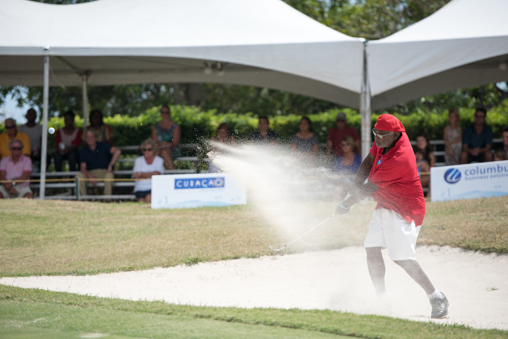 Robert-Jan Derksen lo ta den akshon durante MCB Curaçao Masters 2016!