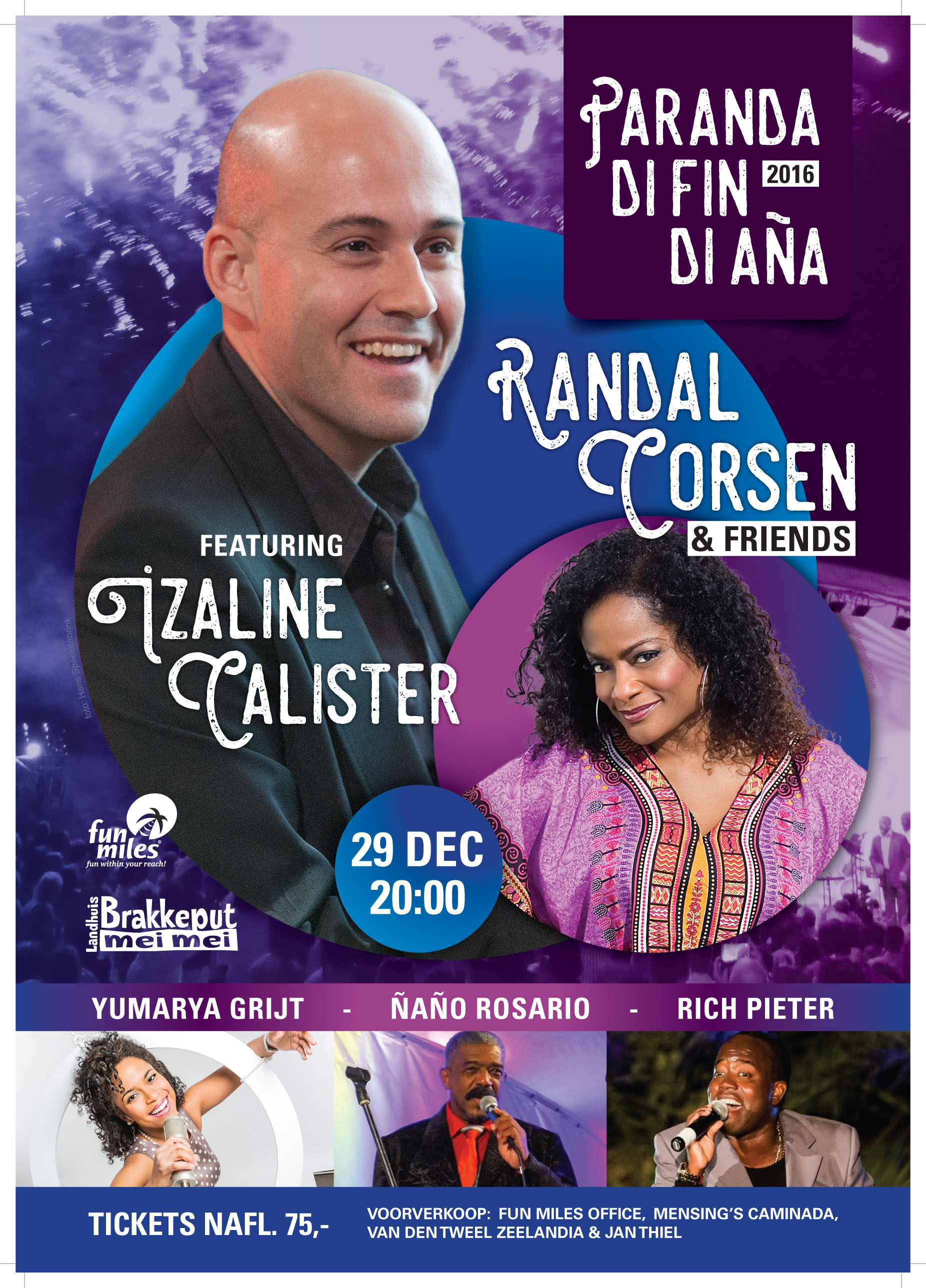 Randal Corsen & Friends ku ‘Paranda  di Fin di Aña’ na Brakkeput Mei Mei