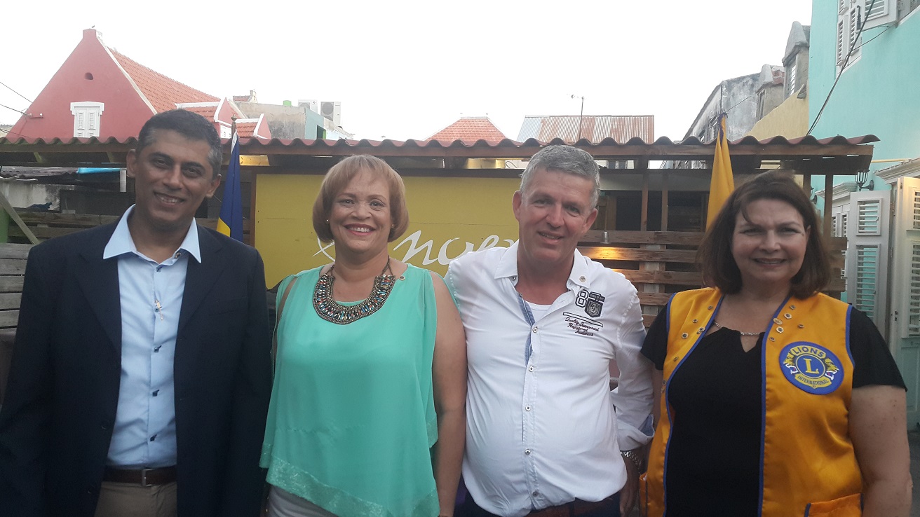 Curaçao Lions Club ta instalá 3 miembro nobo