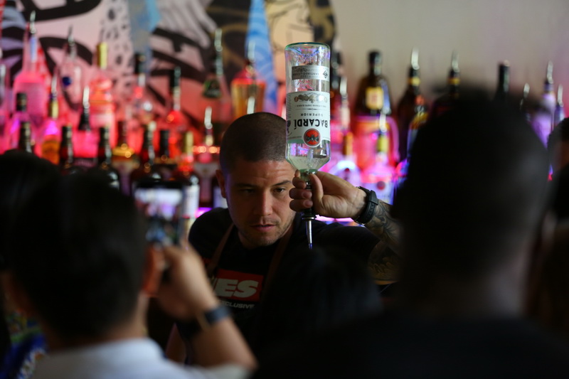 Master Bartender Training duna door di Bacardi na Aruba