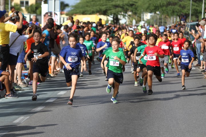 Aruba Bank cla pa Olympic Day 2018