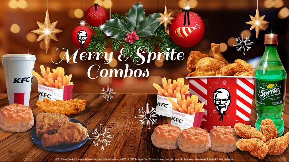 KFC ta introdusí 2 combo spesialmente p’e Fin di Aña aki