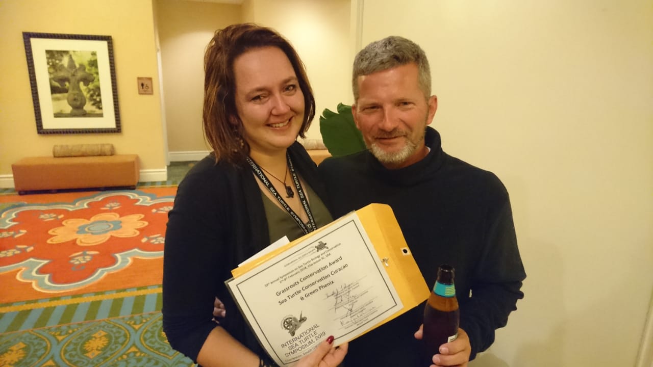 Sea Turtle Conservation Curacao & Green Phenix win Grassroots Conservation Award