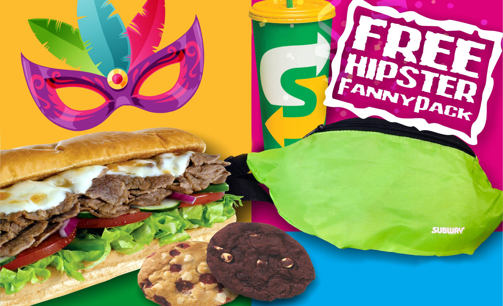 Subway su Carnival Promo ta trendy!