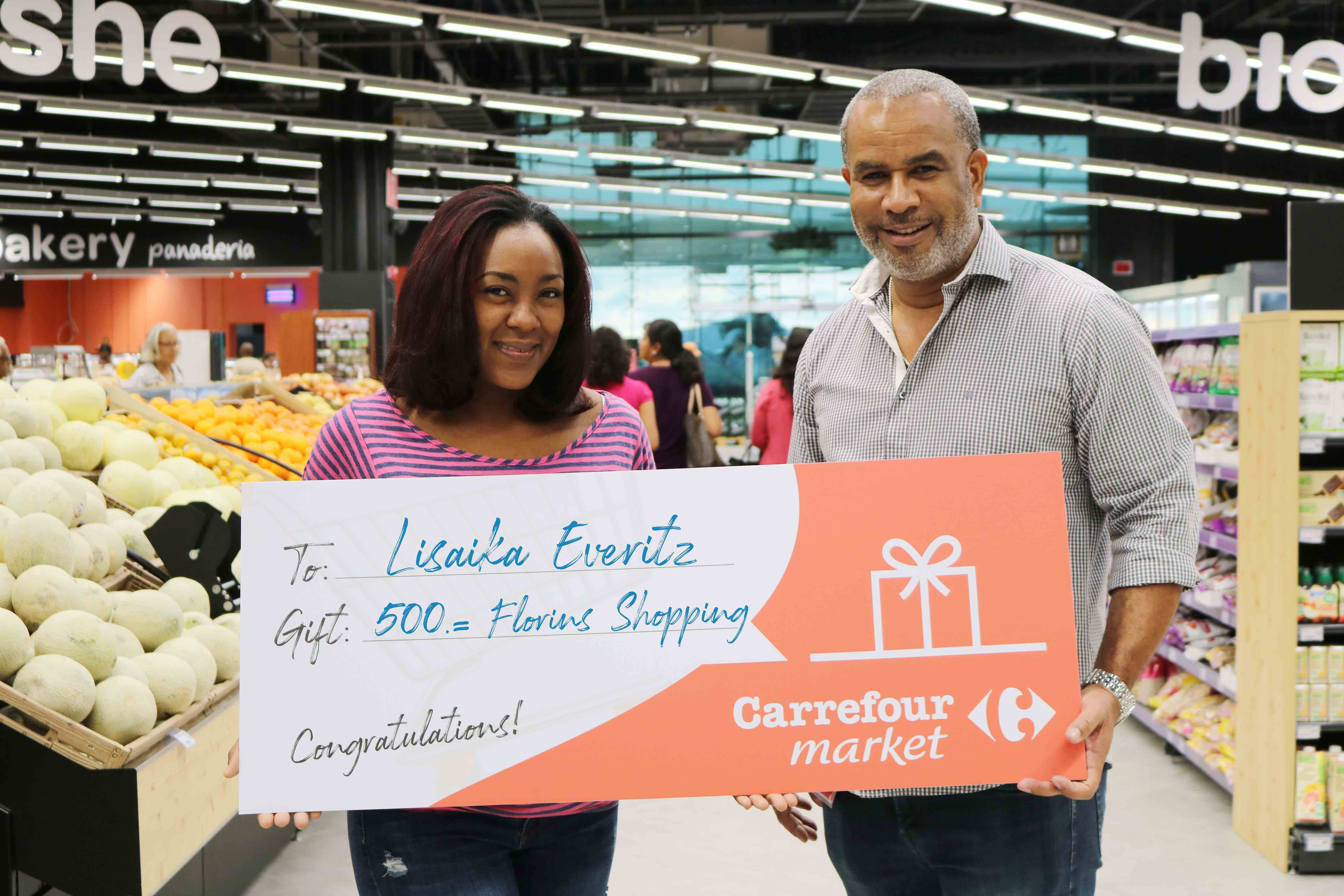 Carrefour Market ta hasi entrega di premio  na ganadó di su kampaña riba social media