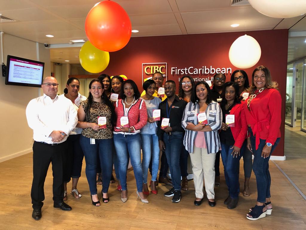 CIBC FIRSTCARIBBEAN INTERNATIONAL BANK TA BRINDA RIBA SU EMPLEADONAN NA OKASHON DI DIA DI APRESIO PA SU EMPLEADONAN 2019