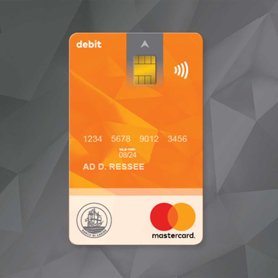 Banco di Caribe ta introdusí su Mastercard Debit Card ku lo duna un mihó eksperensia