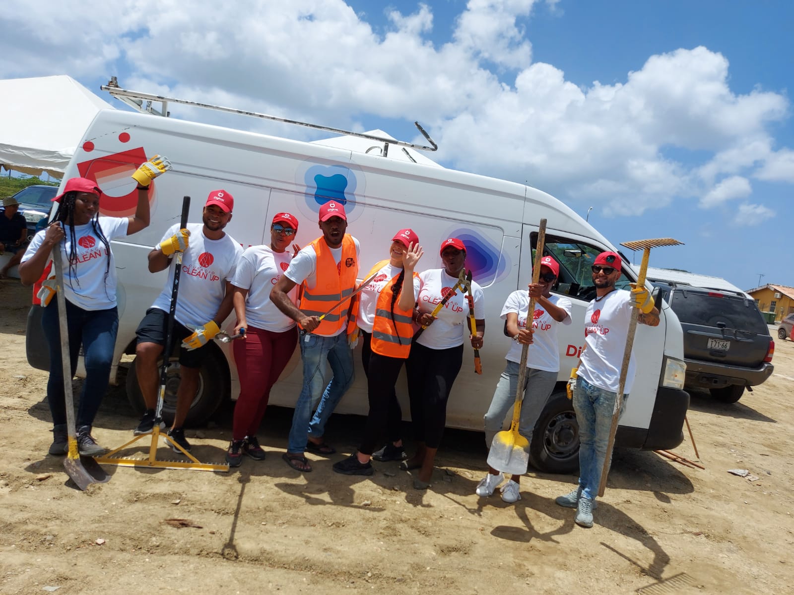 Digicel aktivo durante World Cleanup Day 2021