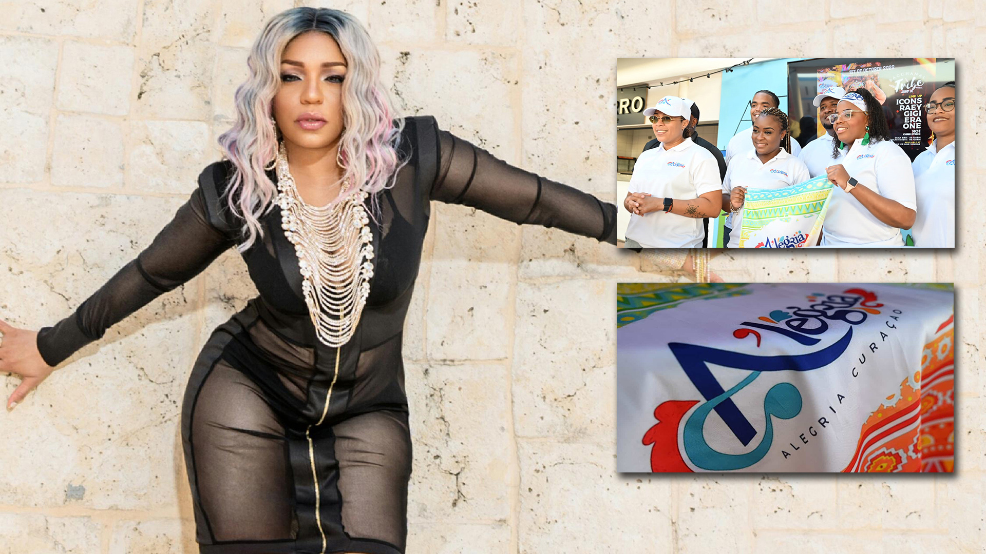 DESTRA na Kòrsou pa jump-in ‘Bacchanal Tribe’ di A’legria!